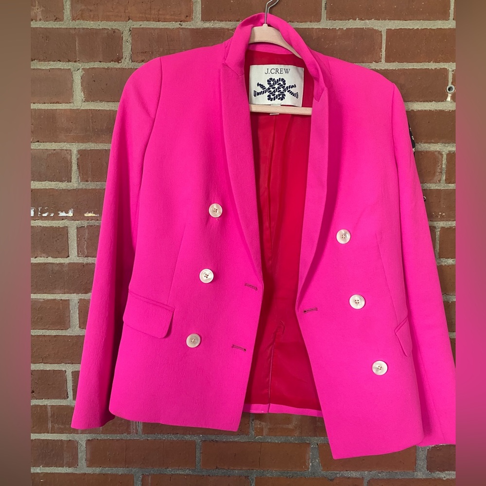 Hot Pink JCrew Blazer